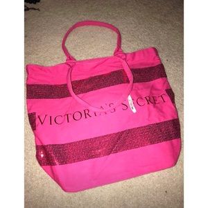 Two Victoria secret totes